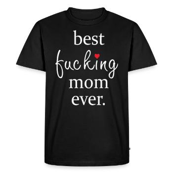 Meilleure fête des mères pour la fête des mères - T-shirt Premium bio Homme - noir - Devant - Nico (187cm)