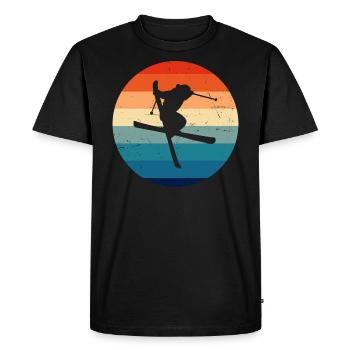Slopestyle Freestyle Ski Femme Ski Freestyle - T-shirt Premium bio Homme - noir - Devant - Nico (187cm)