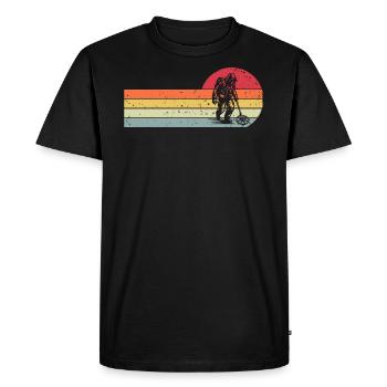 Probing Metal Detector - Men's Premium Organic T-Shirt - black - Front - Nico (187cm)