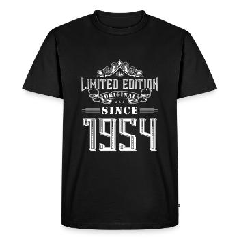 Édition limitée 1954 - T-shirt Premium bio Homme - noir - Devant - Nico (187cm)