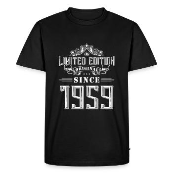 Édition limitée 1959 - T-shirt Premium bio Homme - noir - Devant - Nico (187cm)