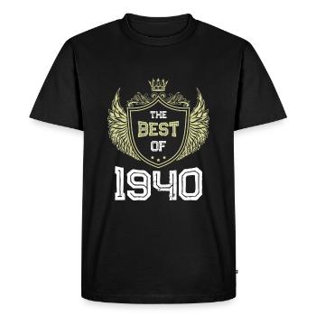1940 best of - T-shirt Premium bio Homme - noir - Devant - Nico (187cm)