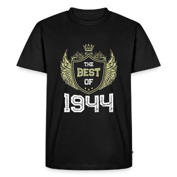 1944 best of - T-shirt Premium bio Homme - noir - Devant - Nico (187cm)