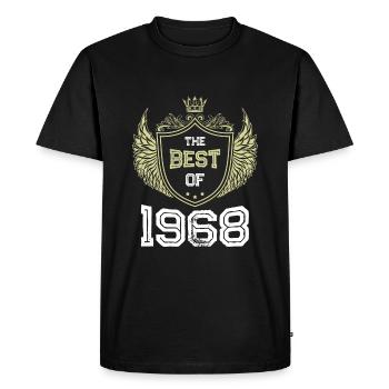 1968 best of - T-shirt Premium bio Homme - noir - Devant - Nico (187cm)