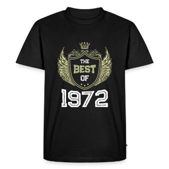 1972 best of - T-shirt Premium bio Homme - noir - Devant - Nico (187cm)