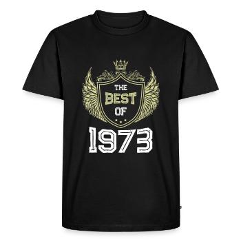 1973 best of - T-shirt Premium bio Homme - noir - Devant - Nico (187cm)