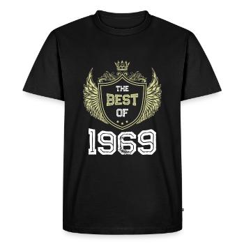 1969 best of - T-shirt Premium bio Homme - noir - Devant - Nico (187cm)