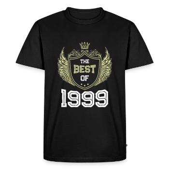 1999 best of - T-shirt Premium bio Homme - noir - Devant - Nico (187cm)