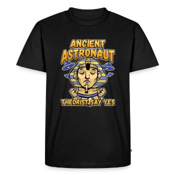 Conception de la mythologie égyptienne pour un fan de l’Égypte ancienne - T-shirt Premium bio Homme - noir - Devant - Nico (187cm)