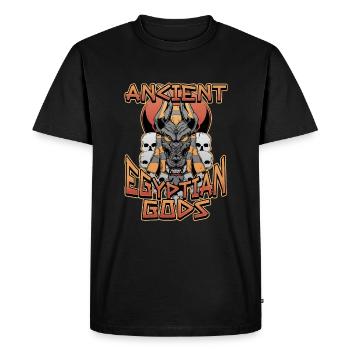 Conception de la mythologie égyptienne pour un fan de l’Égypte ancienne - T-shirt Premium bio Homme - noir - Devant - Nico (187cm)