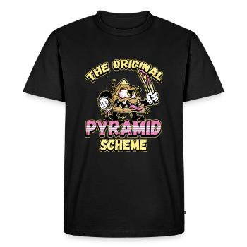 Conception de la mythologie égyptienne pour un fan de l’Égypte ancienne - T-shirt Premium bio Homme - noir - Devant - Nico (187cm)
