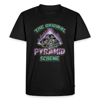 Conception de la mythologie égyptienne pour un fan de l’Égypte ancienne - T-shirt Premium bio Homme - noir - Devant - Nico (187cm)