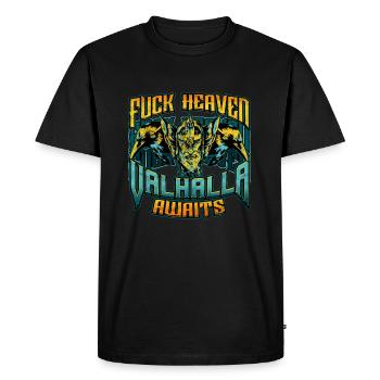 Conception de la mythologie viking nordique pour les guerriers vikings - T-shirt Premium bio Homme - noir - Devant - Nico (187cm)