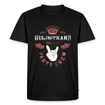 Équipe de fête Golden Sands - T-shirt Premium bio Homme - noir - Devant - Nico (187cm)