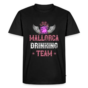 Équipe de boisson de Majorque - T-shirt Premium bio Homme - noir - Devant - Nico (187cm)