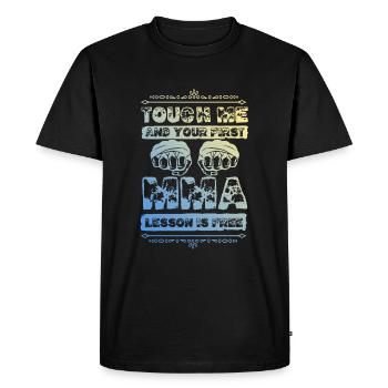 Mma Arts académiques mixtes - T-shirt Premium bio Homme - noir - Devant - Nico (187cm)