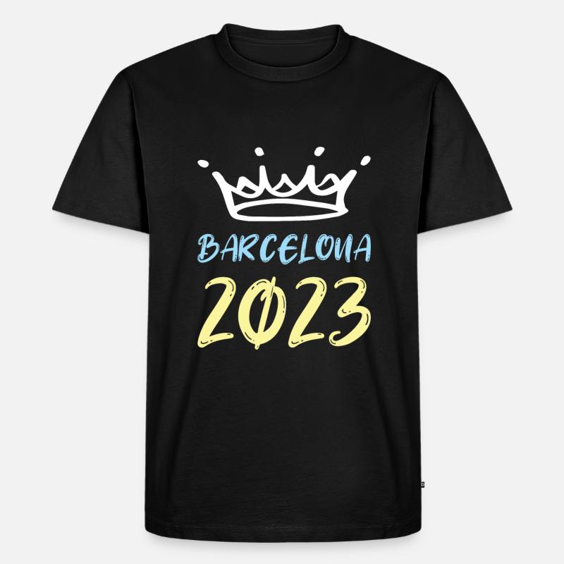 Barcelone 2023 - T-shirt Premium bio Homme - noir