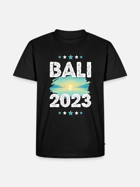 Bali 2023 - Men's Premium Organic T-Shirt - black