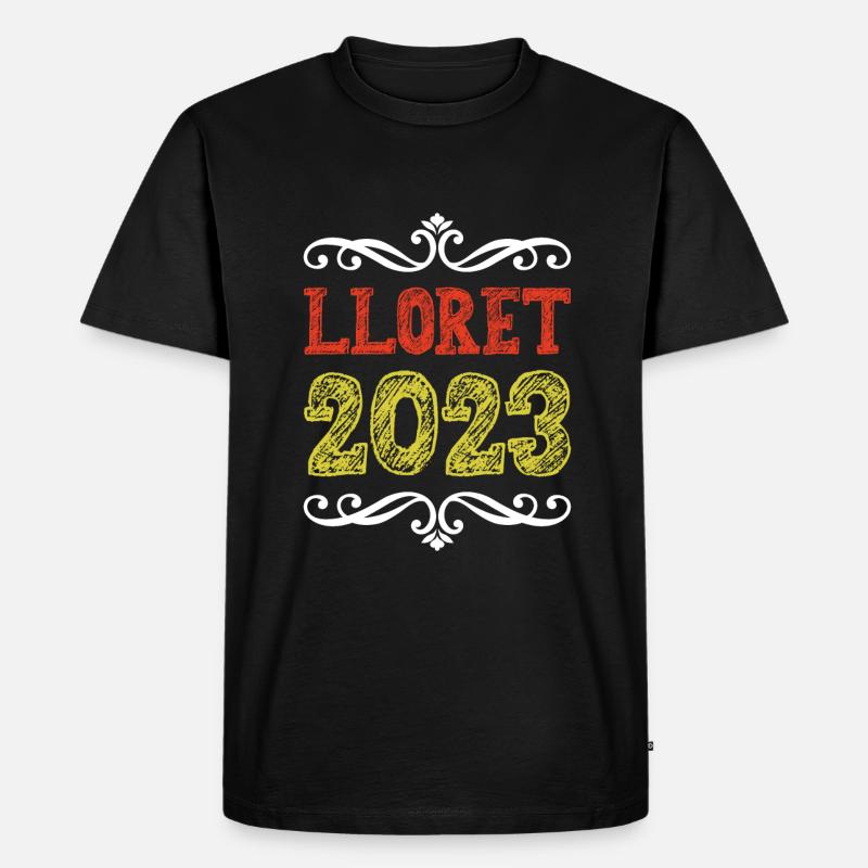 Lloret De Mar 2023 - Männer Premium Bio T-Shirt - Schwarz