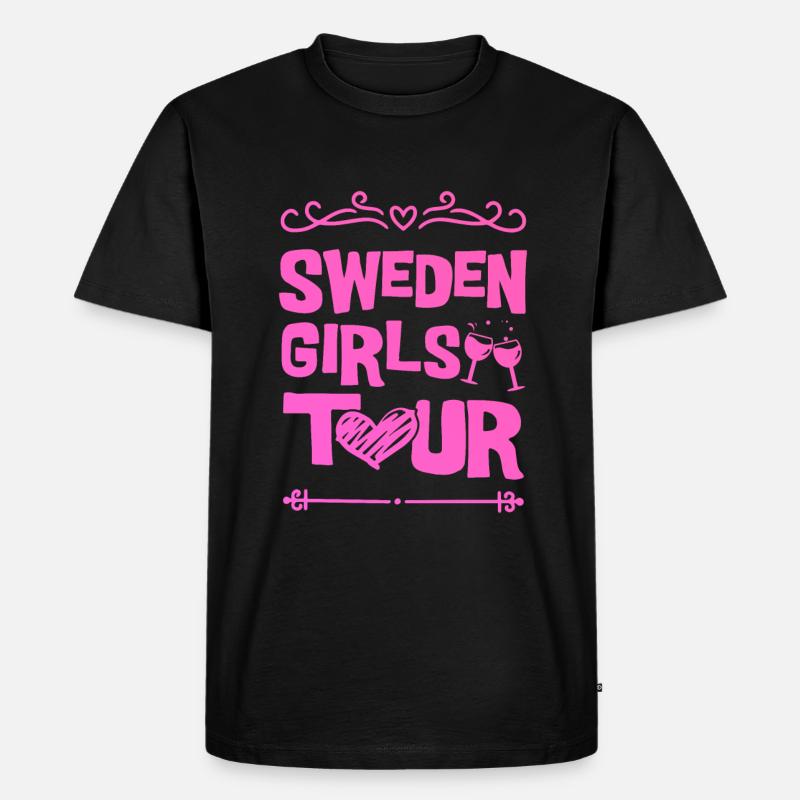 Équipe de Suède - T-shirt Premium bio Homme - noir