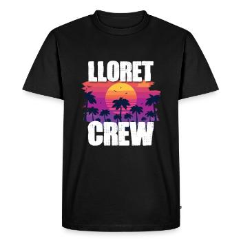 Tourisme Lloret De Mar - T-shirt Premium bio Homme - noir - Devant - Nico (187cm)