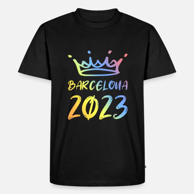 Barcelone 2023 - T-shirt Premium bio Homme - noir
