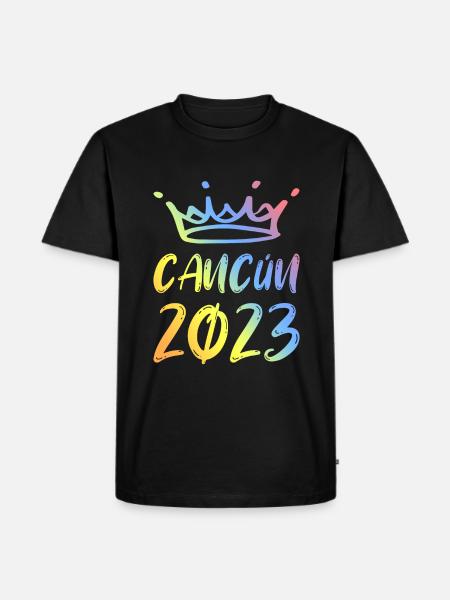 Cancun 2023 - Men's Premium Organic T-Shirt - black