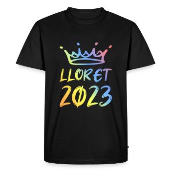 Lloret De Mar 2023 - T-shirt Premium bio Homme - noir - Devant - Nico (187cm)