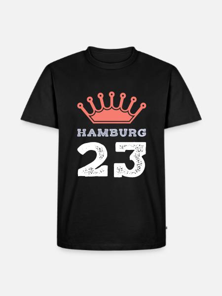 Hambourg 23 Maillot 2023 - T-shirt Premium bio Homme - noir
