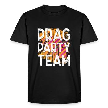 Équipe du Parti de Prague - T-shirt Premium bio Homme - noir - Devant - Nico (187cm)