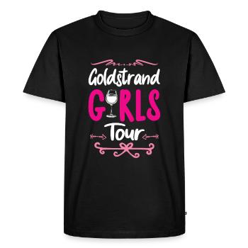 Golden Sands Girls Tour - T-shirt Premium bio Homme - noir - Devant - Nico (187cm)