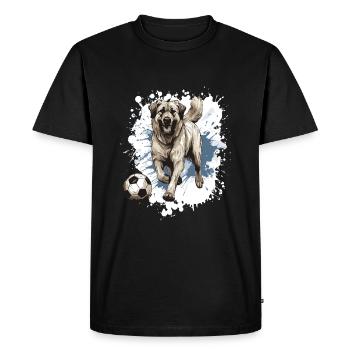 Équipe sportive de football Kangal Dog - T-shirt Premium bio Homme - noir - Devant - Nico (187cm)