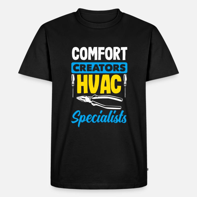HVAC Expert Technician - Männer Premium Bio T-Shirt - Schwarz