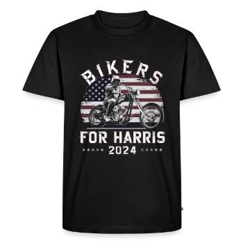 Motards pour Harris Kamala 2024 - T-shirt Premium bio Homme - noir - Devant - Nico (187cm)