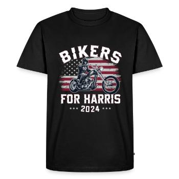 Motards pour Harris Kamala 2024 - T-shirt Premium bio Homme - noir - Devant - Nico (187cm)