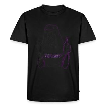 Rebellious Nun Techno Party Hardstyle - T-shirt Premium bio Homme - noir - Devant - Nico (187cm)