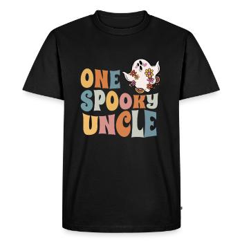 Un costume d’Halloween effrayant d’oncle Groovy - T-shirt Premium bio Homme - noir - Devant - Nico (187cm)