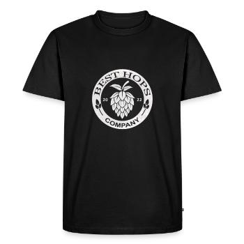 Vintage Beer Brewing Beer Hops - T-shirt Premium bio Homme - noir - Devant - Nico (187cm)