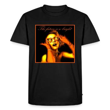 L’avenir est si brillant - T-shirt Premium bio Homme - noir - Devant - Nico (187cm)