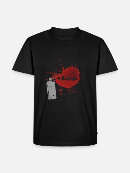 Graffitis - Graffitti - T-shirt Premium bio Homme - noir