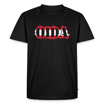 Oida - dialecte autrichien âge - T-shirt Premium bio Homme - noir - Devant - Nico (187cm)