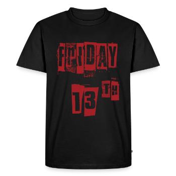 Friday 13th - Friday the 13th Thirteenth - Men's Premium Organic T-Shirt - black - Front - Nico (187cm)