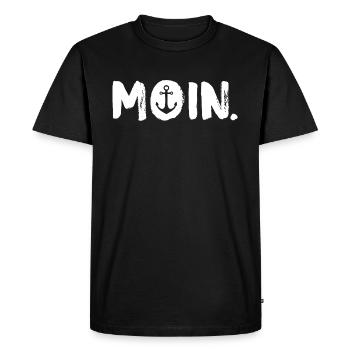 MOIN. Allemagne du Nord - T-shirt Premium bio Homme - noir - Devant - Nico (187cm)