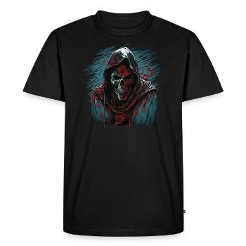 The Grim Reaper - Men's Premium Organic T-Shirt - black - Front - Nico (187cm)