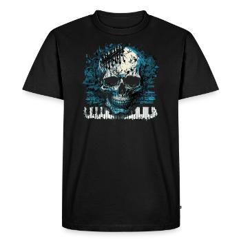 Piano d’horreur - T-shirt Premium bio Homme - noir - Devant - Nico (187cm)