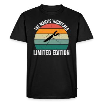 Le murmure de la mante - T-shirt Premium bio Homme - noir - Devant - Nico (187cm)