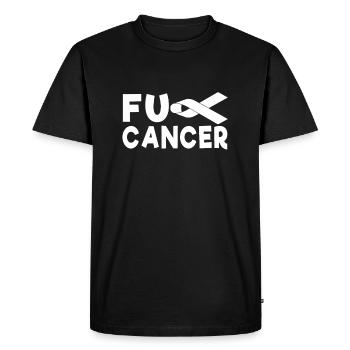 Cancer - T-shirt Premium bio Homme - noir - Devant - Nico (187cm)