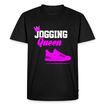 Jogging Running Runner Funny Sayings Gift 7 - T-shirt Premium bio Homme - noir - Devant - Nico (187cm)