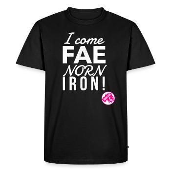 Irlande du Nord - T-shirt Premium bio Homme - noir - Devant - Nico (187cm)