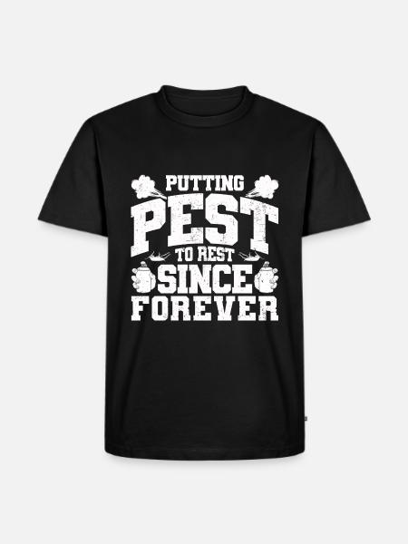 Schädlingsbekämpfung - Männer Premium Bio T-Shirt - Schwarz